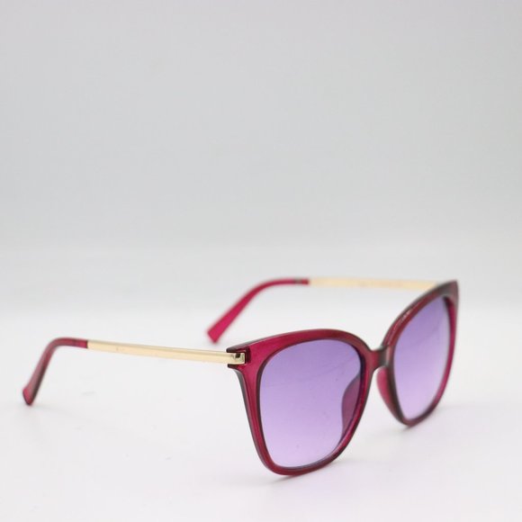 Beautiful Red Cat Eye Womens Trendy Sunglasses 100% UV Protection - Picture 2 of 3